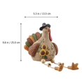 thumbnail image 2 of Turquie Automne L'action de Grâce Poupée Table Peluche Décor Automne Cheminée Statue Décoration Vacances Jouet Décorations Jouets, 2 of 7