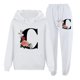 thumbnail image 1 of Sudadera con capucha para mujer, sudadera informal estampada de manga larga, chaqueta con bolsillo, traje deportivo Wmkox8yi bvn2182, 1 of 4