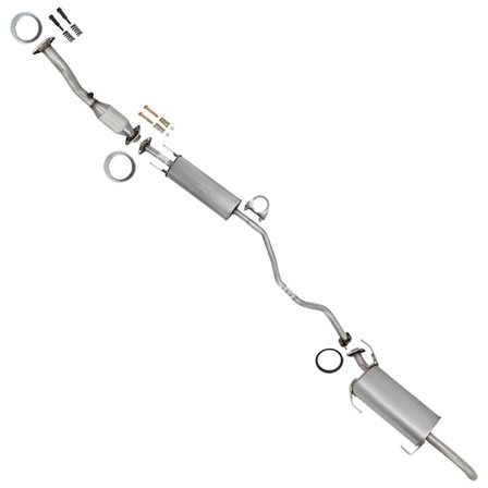 Northeastern Exhaust EPA Approved Rear Catalytic, Resonator & Muffler Kit Fits 2013–2019 Nissan Sentra 1.8L Direct Fit