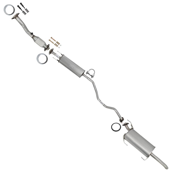 Northeastern Exhaust EPA Approved Rear Catalytic, Resonator & Muffler Kit Fits 2013–2019 Nissan Sentra 1.8L Direct Fit