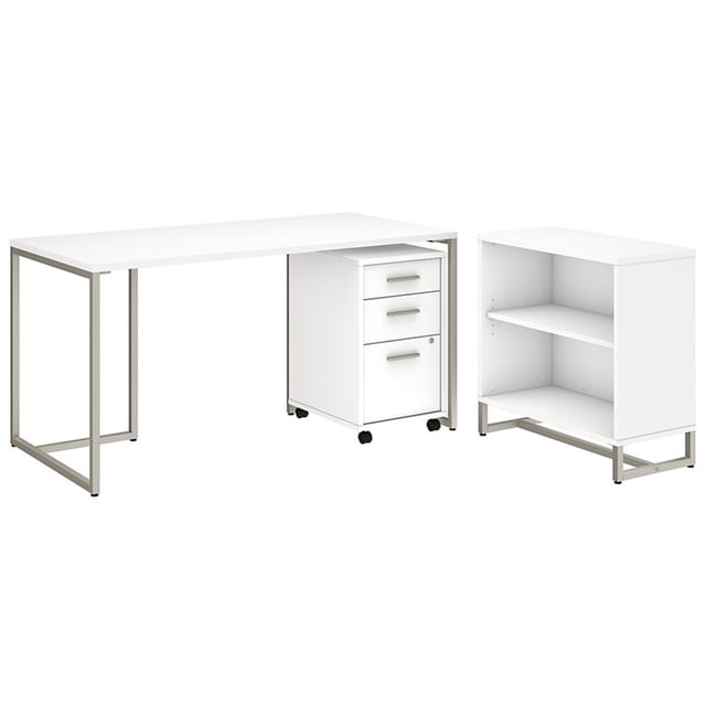 Bush Business Furniture Métho par Kathy Ireland 3 Pièces en Blanc