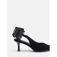 thumbnail image 5 of No Boundaries Women's Slingback Bow Heels, 5 of 6