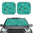 thumbnail image 2 of Yiaed Sushi Print Car Front Windshield Sun Shade,Foldable Anti-UV Car Sunshade for Front Window for Most Vehicles-Large, 2 of 5