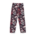 thumbnail image 5 of Xecao Rose Flowers Men's Straight Lounge Pajama Pants: The Ultimate in Comfortable Sleepwear, 5 of 9