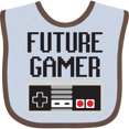 thumbnail image 3 of Inktastic Future Gamer Boys or Girls Baby Bib, 3 of 4