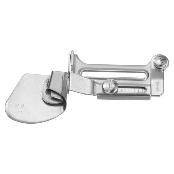 Uxcell 1/2" Outlet Sewing Binder, Flat Seamer Folder Adjustable Rolled Hem Foot