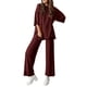 thumbnail image 1 of Conjunto Deportivo PRETTYGARDEN Burdeos de Dos Piezas para Mujer Talla XL, 1 of 7