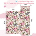 thumbnail image 5 of Pioneer Flower Floral Print Pattern Toddler Nap Mats for Kids Preschool,Sleeping Mat Bag or Kids,Toddler Sleeping Bag,Toddler Nap Mat or Daycare, 5 of 6