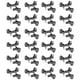 thumbnail image 1 of 24 piezas de clips para botellas de vino, soporte triple para botellas, clips de seguridad para velas, 1 of 6