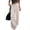 *Beige, variant on No Boundarie Women's Drawstring Sweatpants,Summer Lightweight Yoga Joggers For Women,Ladies Wide Leg Pants with Pockets,Black,S-2XL