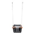 thumbnail image 2 of Wood Baby Swing Seat Indoor Outdoor Swing Toys Baby Swing Chair for Children Salvador Columpio colgante, 2 of 10