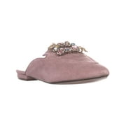 Womens Nanette Lepore Gillian Pointed Toe Backless Loafer Flats, Lilac