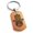 Rose, variant on Stainless Steel Lotus Hamsa Hand of Fatima Engraved Dog Tag Keychain Keyring