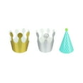 thumbnail image 5 of Oraceous 11PCS/lot Colorful Baby Birthday Hat DIY Paper Hats Kids Birthday Wedding Christmas Party Decor Supplies (Assorted Colors), 5 of 10