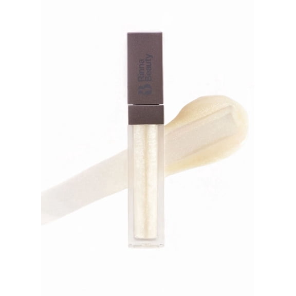 Rinna Beauty Icon Collection Lip Gloss Frost Bite, Tinted Shimmer Lip Gloss with High Shine Finish, Hydrating Vegan Lip Makeup, Flavor-Free & Cruelty-Free, 1 Count