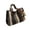 Black, variant on Shoulder Bag for Women Large Capacity Striped Fashion Handbag Casual Messenger Crossbody Bag with Adjustable Daily Use