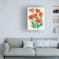 thumbnail image 3 of Tim OToole 'Red Tulips In Bloom II' Canvas Art, 3 of 3