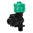 thumbnail image 2 of Agricultural Machine Spray Nozzle, Knob Switch G1/4 Thread Plastic Agricultural Mist Sprayer Nozzle Circular  for Lawn, 2 of 7