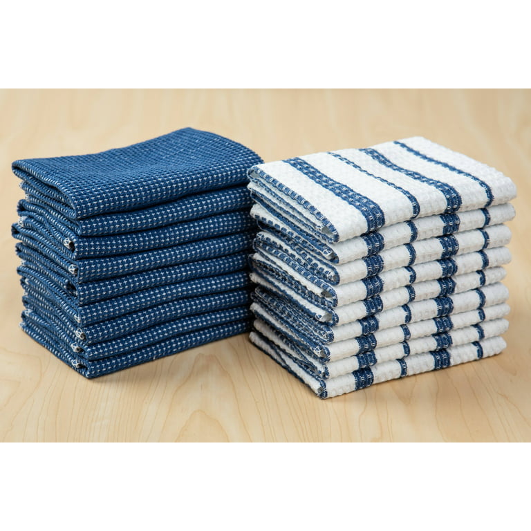 100% Cotton 4-Pack Of Home Basics Waffle Weave Dish Cloth's
