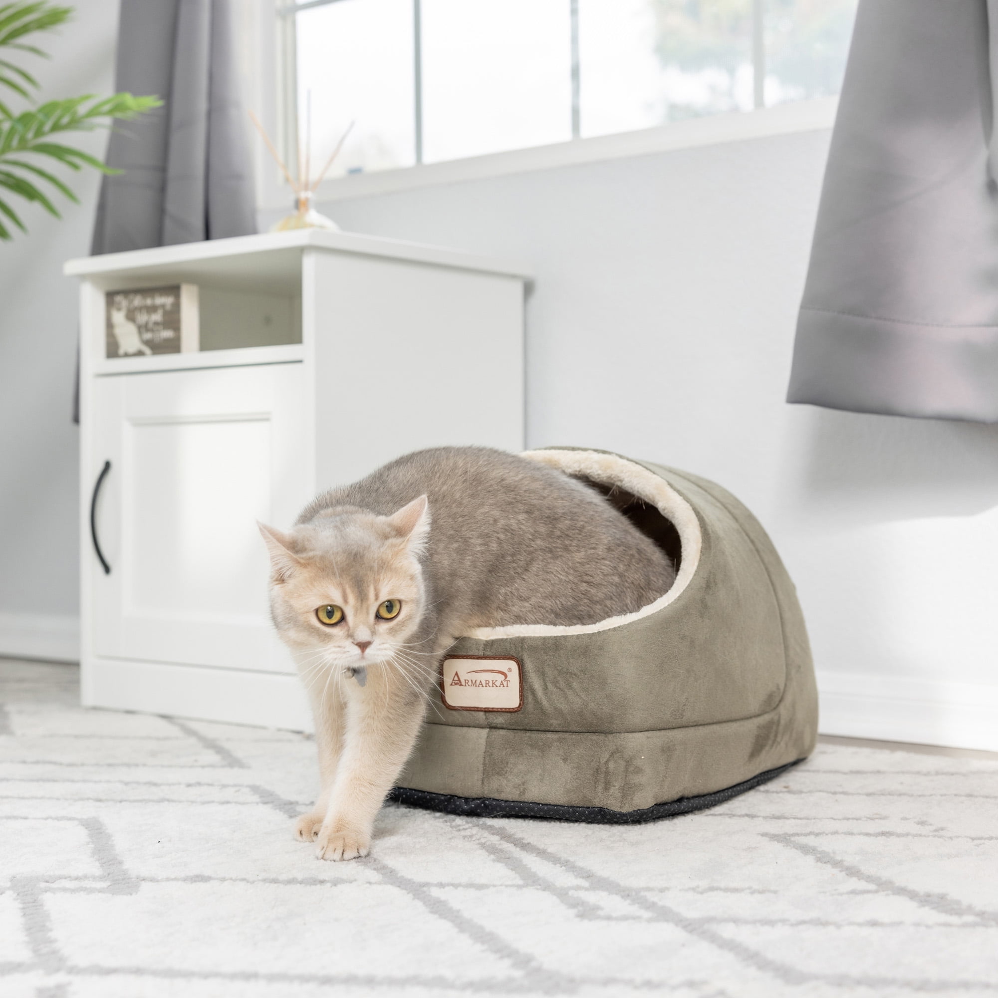 Armarkat 18" Small Cat Bed And Cave