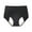 Black, variant on High Waisted Leak Proof Panties Underwear For Women Leak Proof Overnight Menstrual Panties Briefs Womens plus Size Athletic Underwear Women Bikini Satin for Womens on Clearance 4XL Black