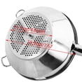 thumbnail image 5 of Moulin Alimentaire en Acier Inoxydable, Moulin Alimentaire Rotatif pour Sauce Tomate, Purée de Pommes de Terre, Compote de Pommes, Confitures et Plus, Ricin à Pommes de Terre (Petit Format), 5 of 5