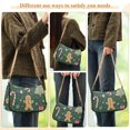 thumbnail image 4 of FORMRS Womens Shoulder Bag with Chain Strap Clutch Purse Cute Tote Handbag, Christmas Gingerbread, 4 of 7