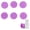 Purple, variant on Silicone Cookie Stamp Set, Embossing Molds for Biscuit, Fondant and Cookie Decorating, TIKA
