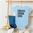 thumbnail image 4 of Best Cousin Ever Cute Relative Family Romper Boys or Girls Infant Baby Brisco Brands 6M, 4 of 6