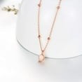 thumbnail image 4 of AOBOCO Moonstone Necklace Simple Rainbow Moonstone Pendant Jewelry Gift for Women, 4 of 7