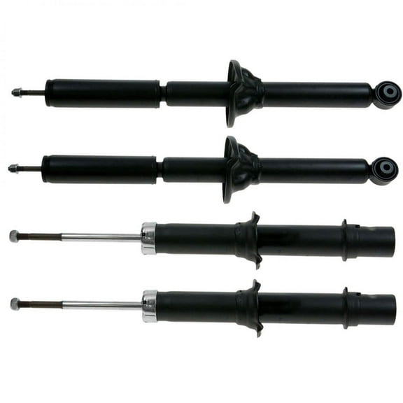 TRQ Front & Rear Shock Absorber Complete Kit Set of 4 for 97-01 Honda CR-V SBA60127