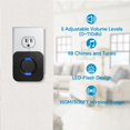 thumbnail image 4 of Luz LED con sensor de movimiento COTINSE Wireless, rango de 500 ml, 4 of 9