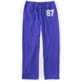 thumbnail image 1 of Aeropostale - Pantalones de chándal para mujer con diamantes de imitación, color morado, extragrande, 1 of 1