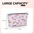thumbnail image 4 of Makeup Bag - No Drama Llama Cosmetic Bag Portable Travel Toiletry Bag for Women Small Make Up Organizer Bag Zipper Pouch Travel Essentials, 4 of 8