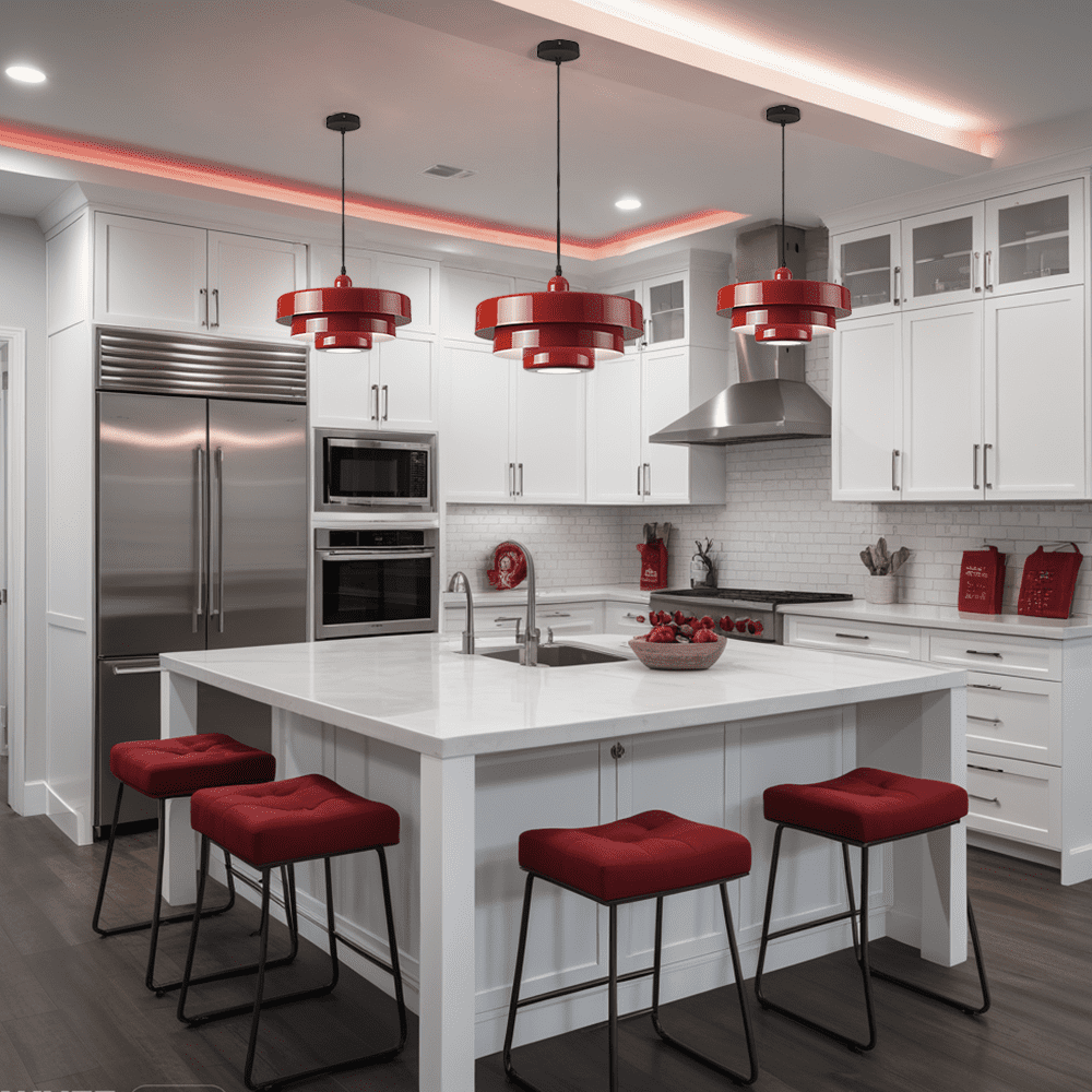 Mid Century Pendant Lamp 1-Light Ceiling Pendant Light 3-Layer Shade Design E26 Vintage Metal Flush Mount Light Fixtures For Dining Table Kitchen Island Hallway