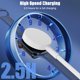 thumbnail image 2 of Cable de carga Essri para Apple Watch USB C magnético de 1 m, color blanco, 2 of 7