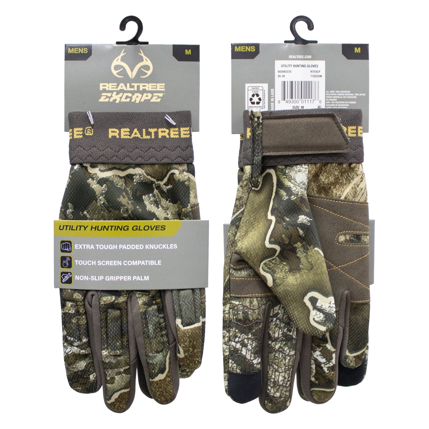 Realtree Excape Men's Utility Glove for Hunting