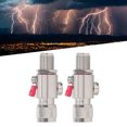 thumbnail image 1 of Arrestor, Male To Female IP67 Waterproof 2G-5.8GHz TV  Arrestor 2Pcs Protective  For Satellite Antenna, 1 of 8
