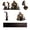 B, variant on Haunted House Scene Decor 8.62 Inch Long, Laser Cut Wood Sign With RIP Tombstone And Jack-O-Lantern, Creepy Yet Cute Accent For Mantelpiece Shelf Or Entryway Console Table B