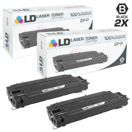 LD Remanufactured Toner Cartridge Replacement for Canon EP-P 1529A002 (Black  2-Pack)