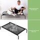 thumbnail image 3 of Cama para perros y gatos de marcha, cama universal para perros de cuatro estaciones, cama grande para mascotas, perrera desmontable, cama de marcha suspendida para mascotas, tamaño L., 3 of 7