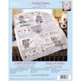thumbnail image 2 of Bucilla Baseball Buddies Crib Cover Stamped Cross Stitch Kit, 45386 34 by 43-Inch, 2 of 2