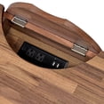 thumbnail image 5 of Furniture of America Riley Industrial Multi-Tone Desk in Oak Wood Finish and Sand Black, 5 of 6