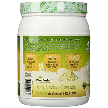 PlantFusion Plant Protein - Organic - Vanilla Chai - 1 lb Protein Powders