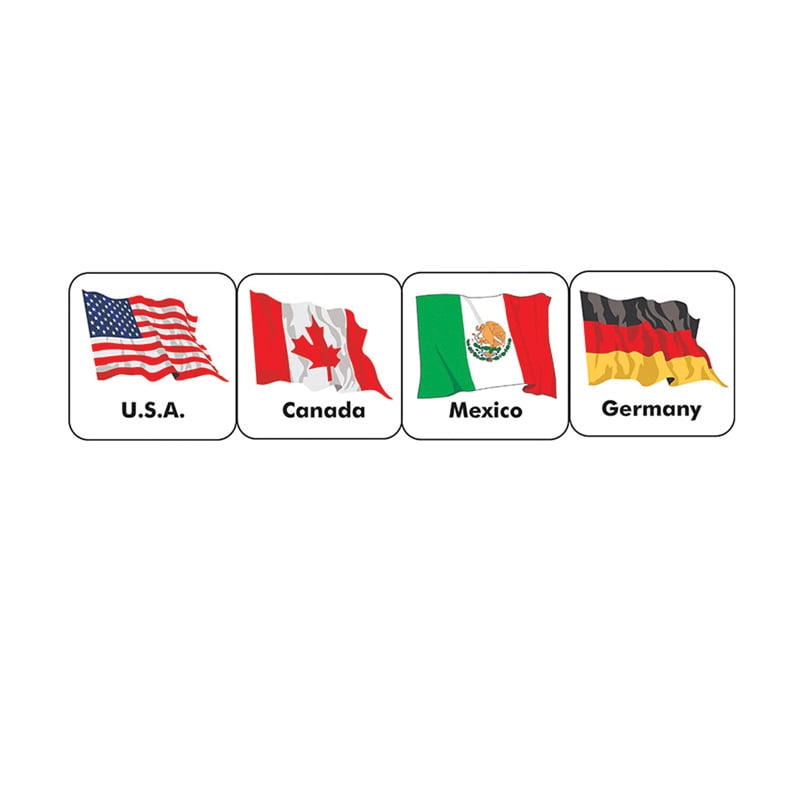 STICKERS WORLD FLAGS