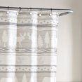 thumbnail image 3 of Saranac Ivory, Grey , Lodge Polyester Shower Curtain, Signature  , 72"x72" , 1 Each, 3 of 5