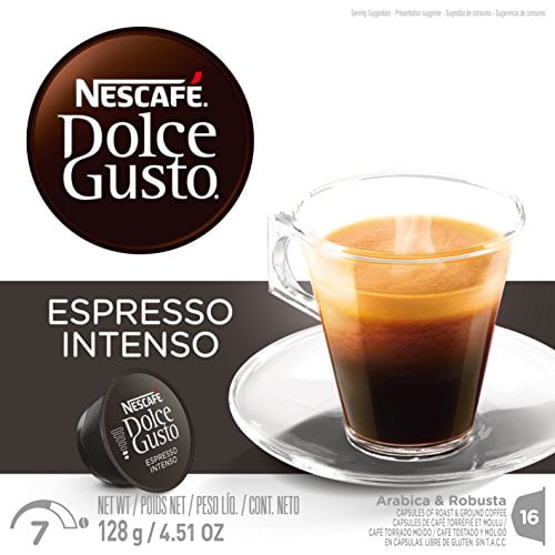 Photo 1 of NESCAF Dolce Gusto Coffee Capsules Espresso Intenso 48 Single Serve Pods, (Makes 48 Cups) 48 Count