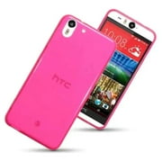 Qubits TPU Gel Hot Pink Case - For HTC Desire Eye