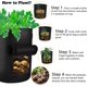 thumbnail image 5 of Macetas de tela no tejida, paquete de 2 bolsas de cultivo de 7 galones, material grueso para uso prolongado, asas reforzadas para portabilidad, diseño transpirable que promueve raíces saludables,, 5 of 8