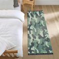 thumbnail image 3 of Yayeee Runner Rug for Bedroom 2'x6' Machine Washable Hallway Non Slip Mat, Forest Camouflage Pattern, 3 of 8
